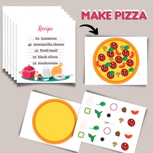 Pizza Party Creat Your Own Pizza Game Game Template Pizza -  Portugal