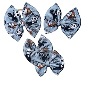 NBC 2.0 - Bow on Nylon | Bow on Clip | Piggies | Newborn Bow | Baby Bow | Toddler Bow | Baby Headband | Bow Headband