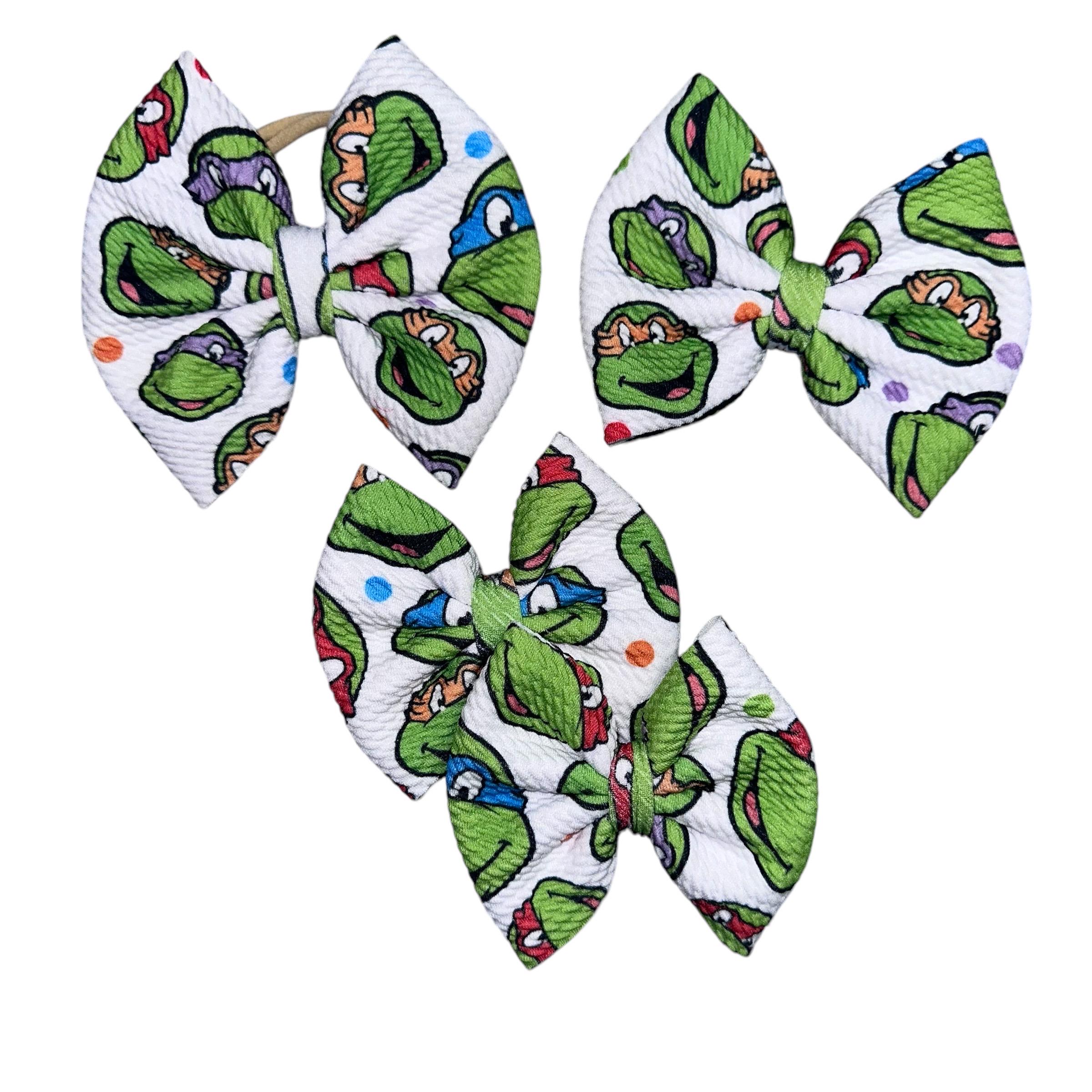 Fascia Per Capelli TMNT Tartarughe Ninja - Bandana Multiuso, 100% Poliestere, Lavabile