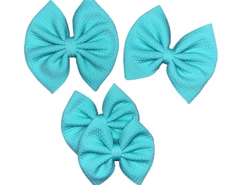 Seafoam - Bow on Nylon | Bow on Clip | Piggies | Newborn Bow | Baby Bow | Toddler Bow | Baby Headband | Bow Headband