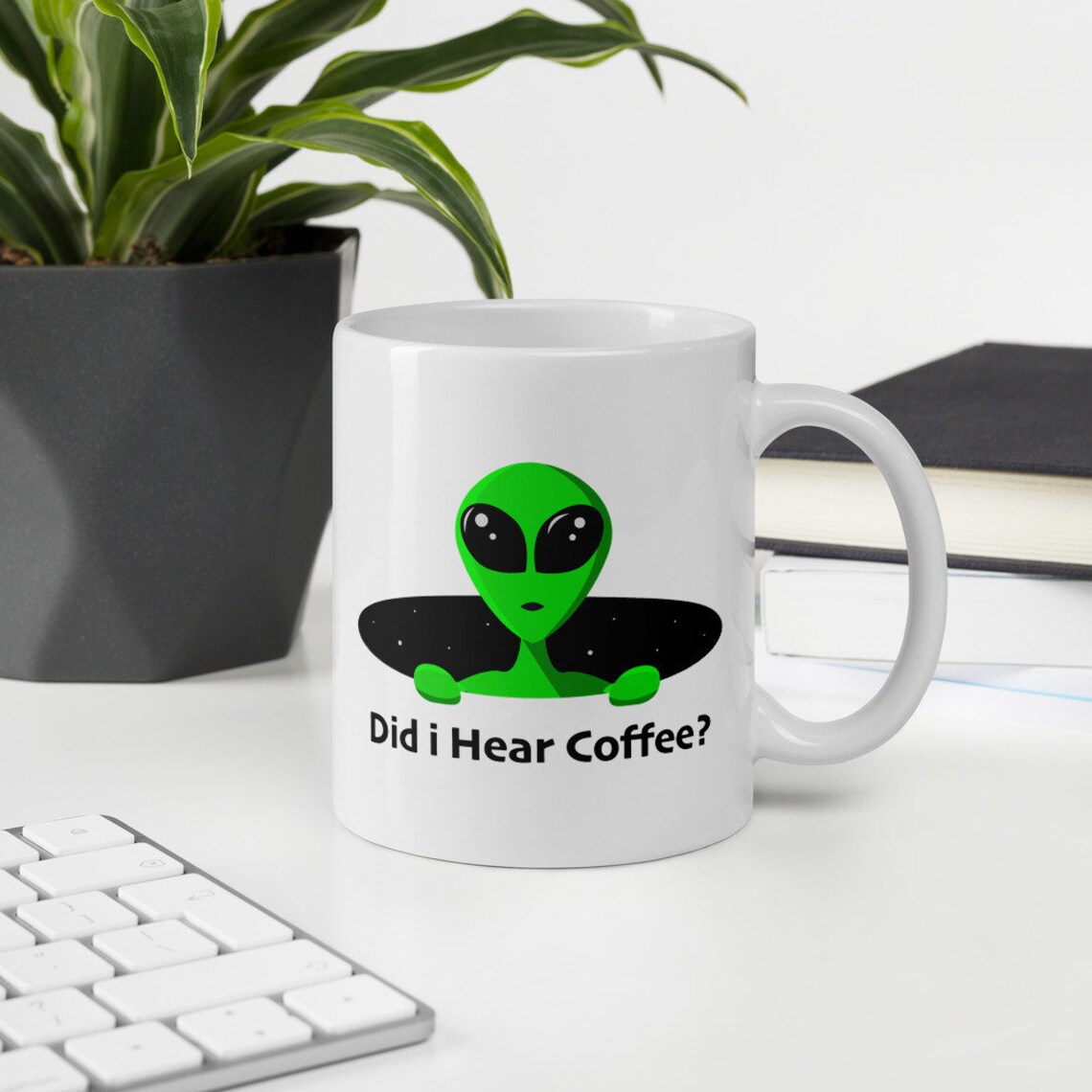 Alien Coffee Mug for Coffee Lovers Etsy