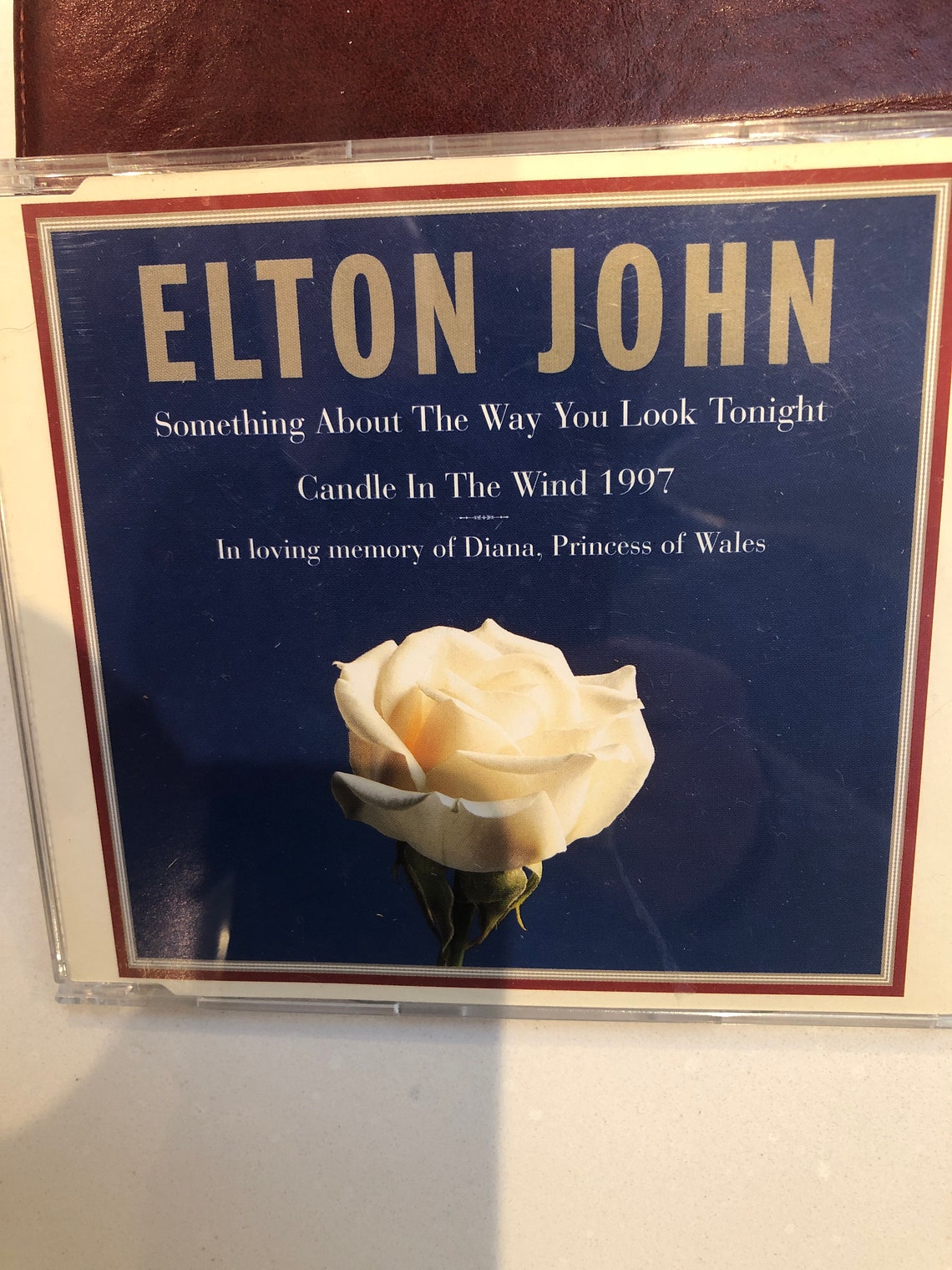 Elton John Commemorative CD in memory of Diana Princess of Etsy