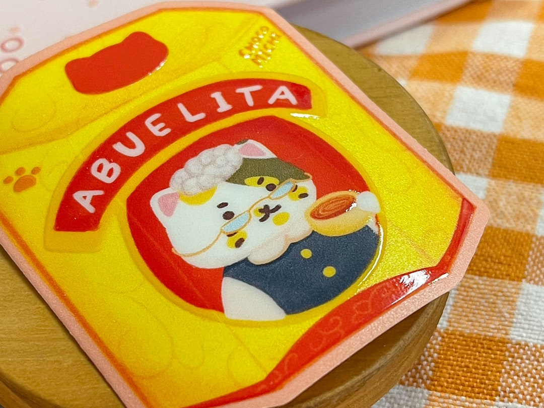 Chocolate Abuelita Sticker UV Raised Spot Waterproof Etsy