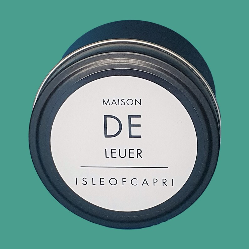 No AdditivesSulphates Paraffin Free Vegan Lead Free Unique Gifts Aromatherapy Isle of Capri 120g Luxe Soy Wax Destination Candle Tin