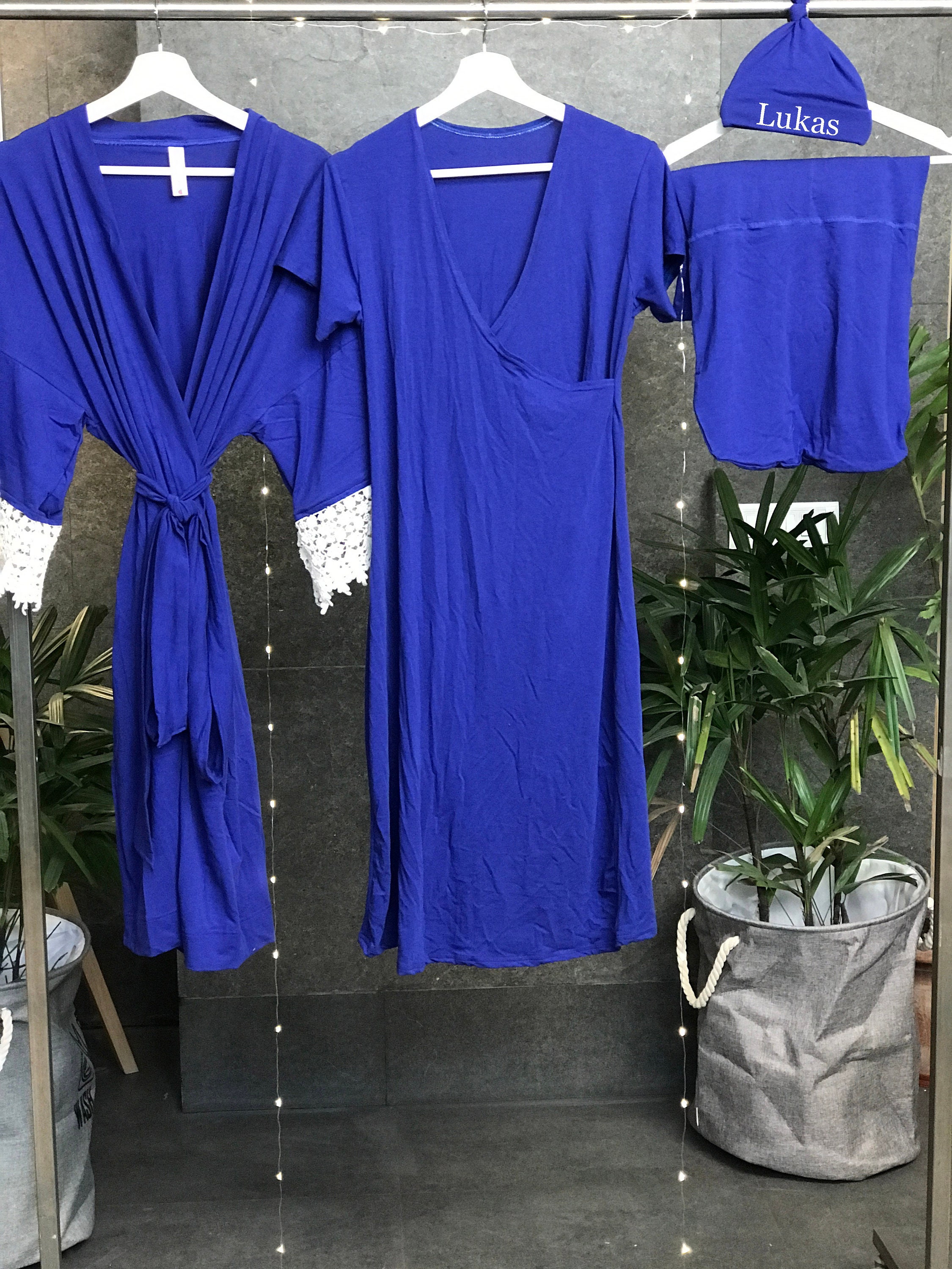 Delivery Gown for Labor and Delivery. Nursing Nightgown. Labor Etsy