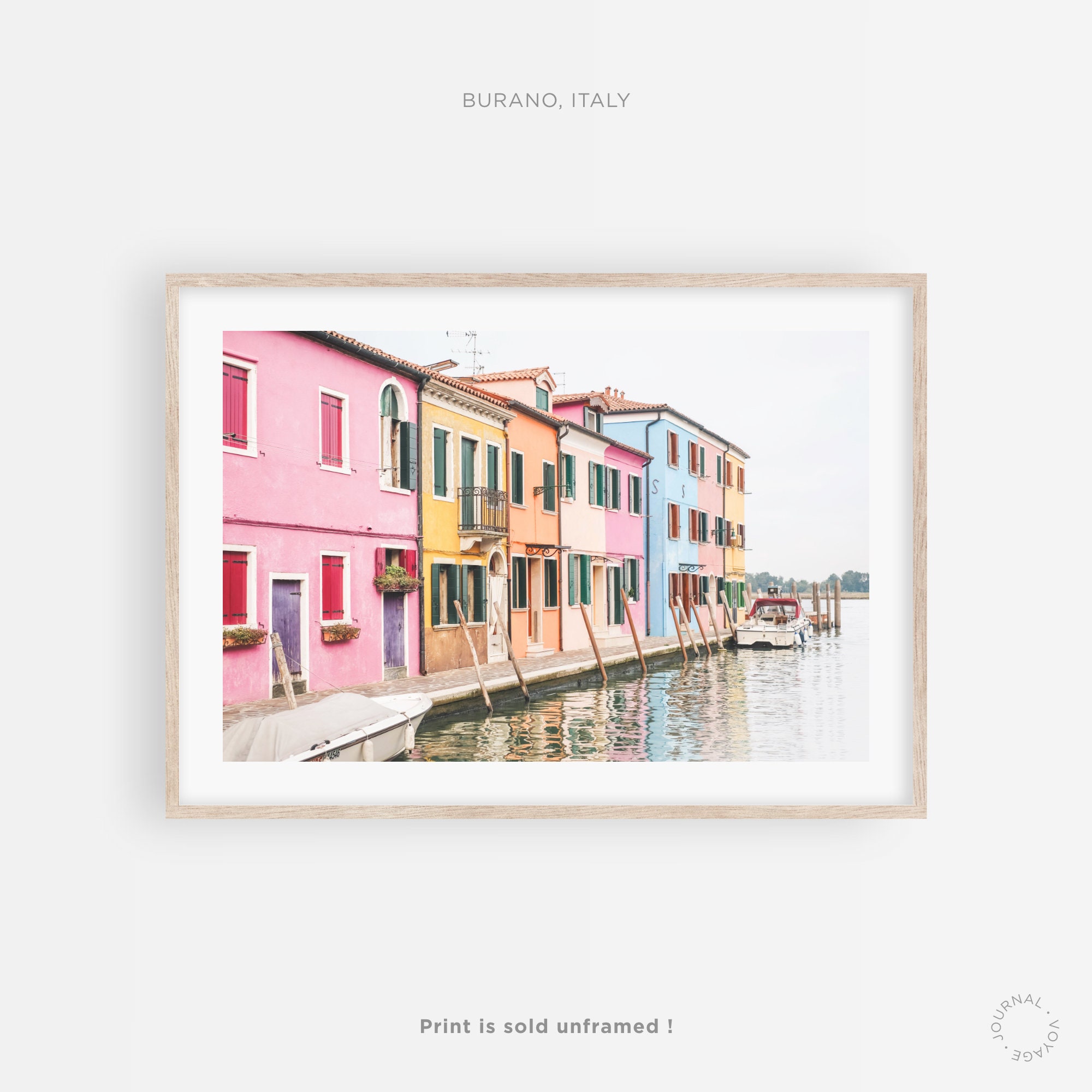Burano, Italie ? Photographie de Voyage Pour Impression d'art, Affiche, Poster, Tableau, Cadre & Car