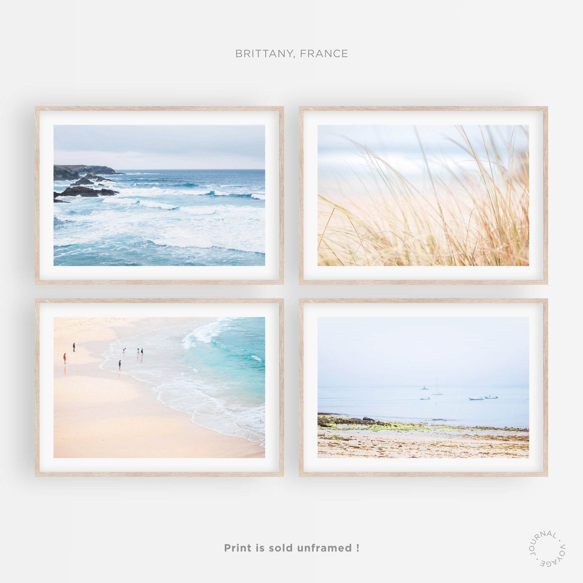 Bretagne, France ? Lot de 4 Photographies Voyage Pour Impression d'art, Affiche, Poster, Tableau, Ca