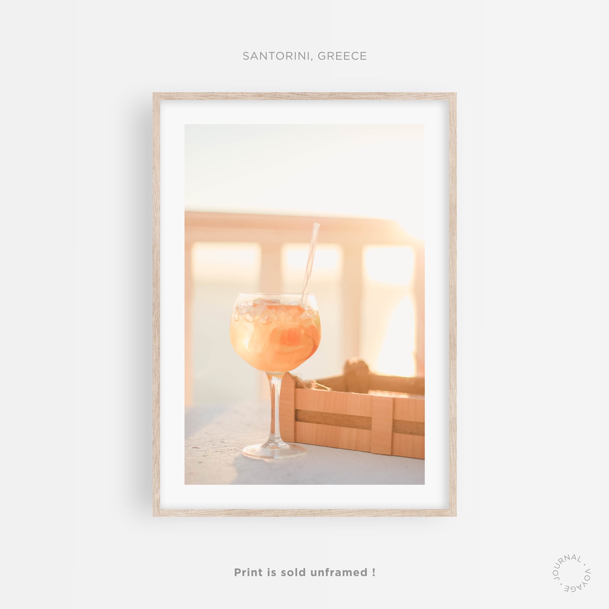Santorin, Grèce ? Photographie de Voyage Pour Impression d'art, Affiche, Poster, Tableau, Cadre & Ca
