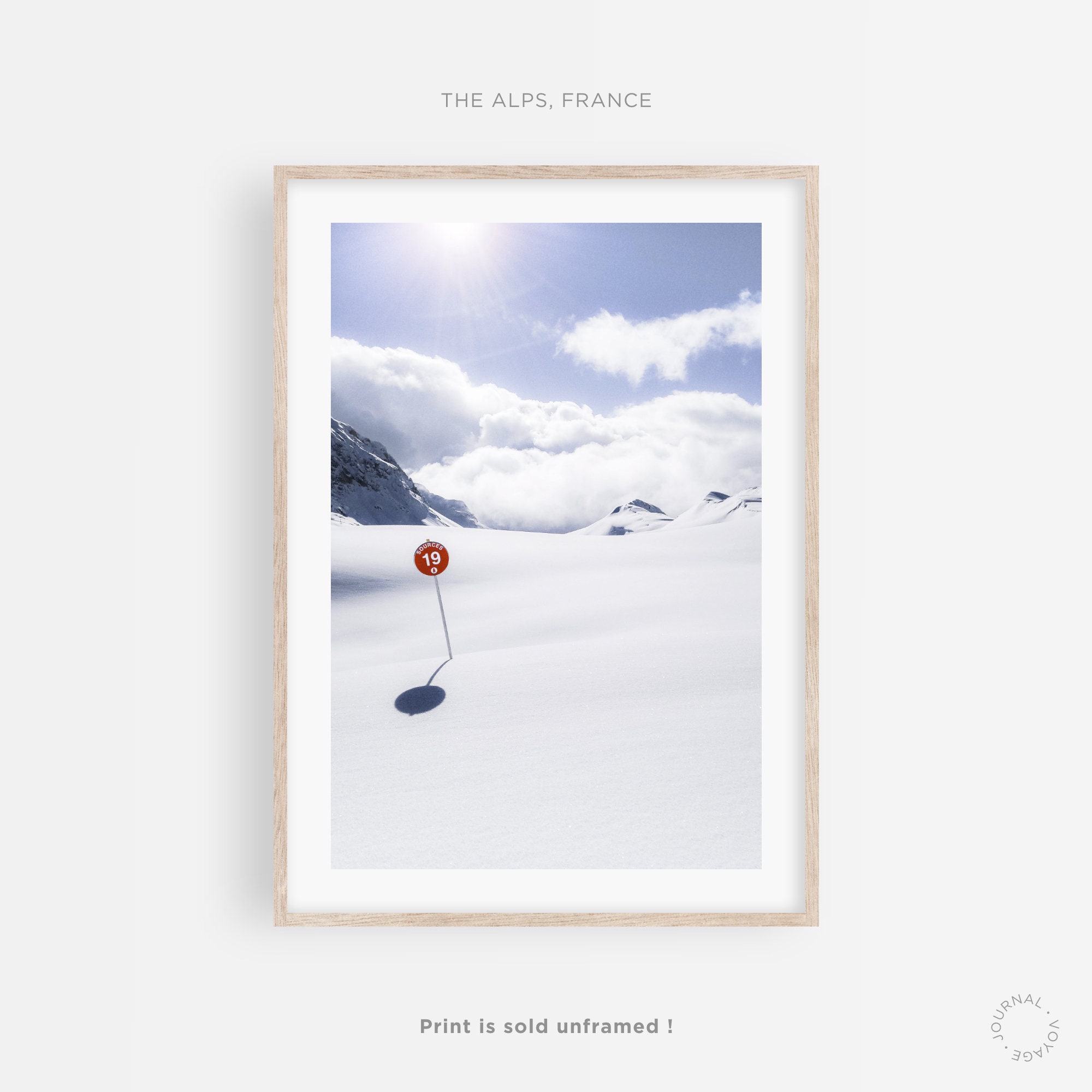 Les Alpes, France ? Photographie de Voyage Pour Impression d'art, Affiche, Poster, Tableau, Cadre & 