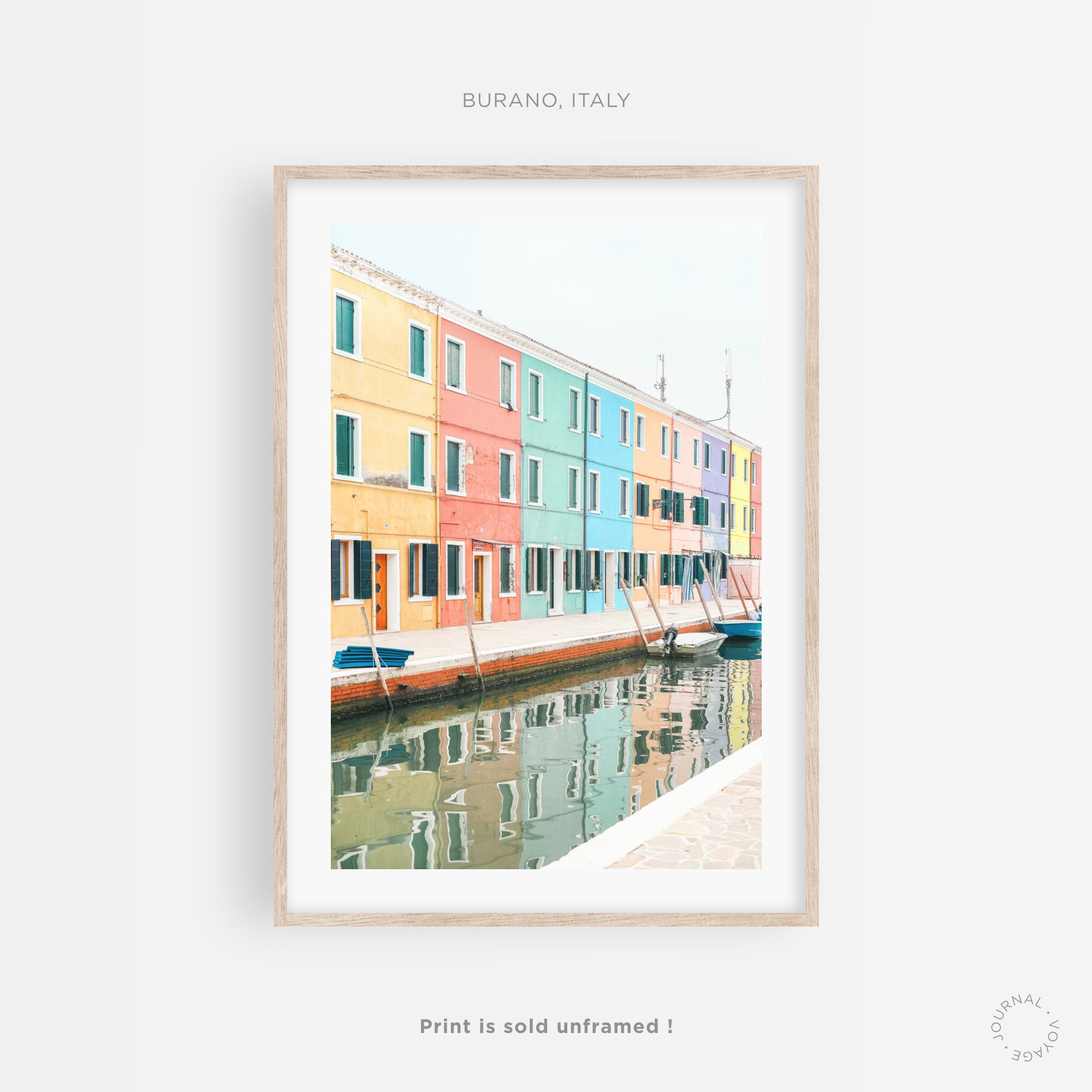 Burano, Italie ? Photographie de Voyage Pour Impression d'art, Affiche, Poster, Tableau, Cadre & Car