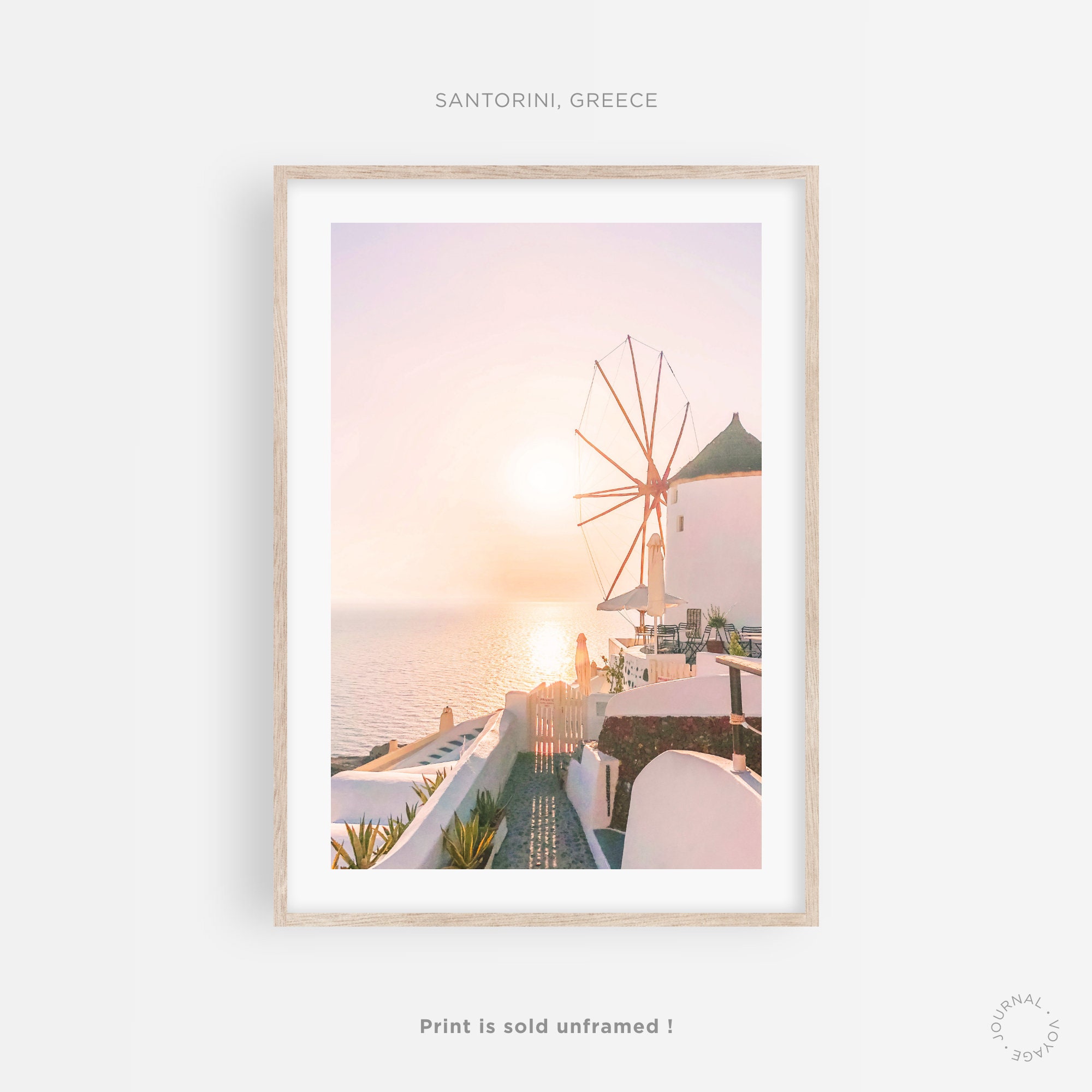 Santorin, Grèce ? Photographie de Voyage Pour Impression d'art, Affiche, Poster, Tableau, Cadre & Ca