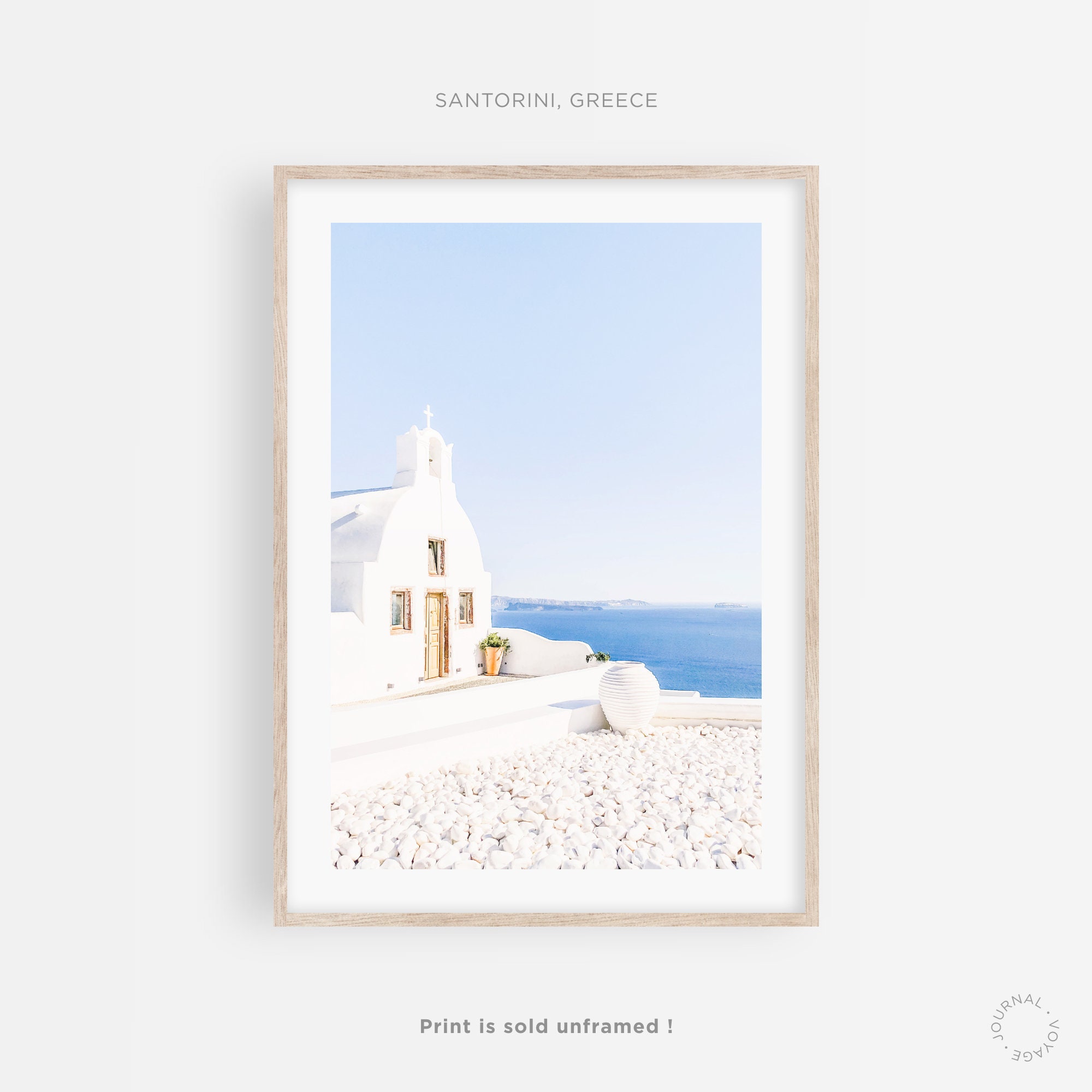Santorin, Grèce ? Photographie de Voyage Pour Impression d'art, Affiche, Poster, Tableau, Cadre & Ca