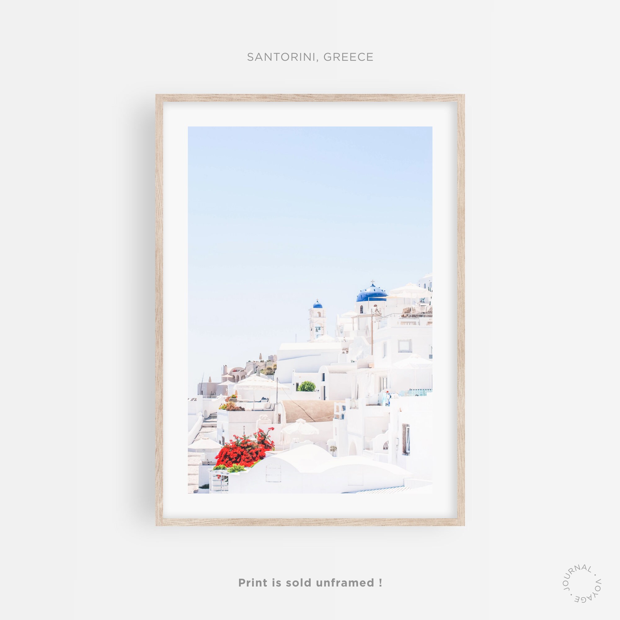 Santorin, Grèce ? Photographie de Voyage Pour Impression d'art, Affiche, Poster, Tableau, Cadre & Ca