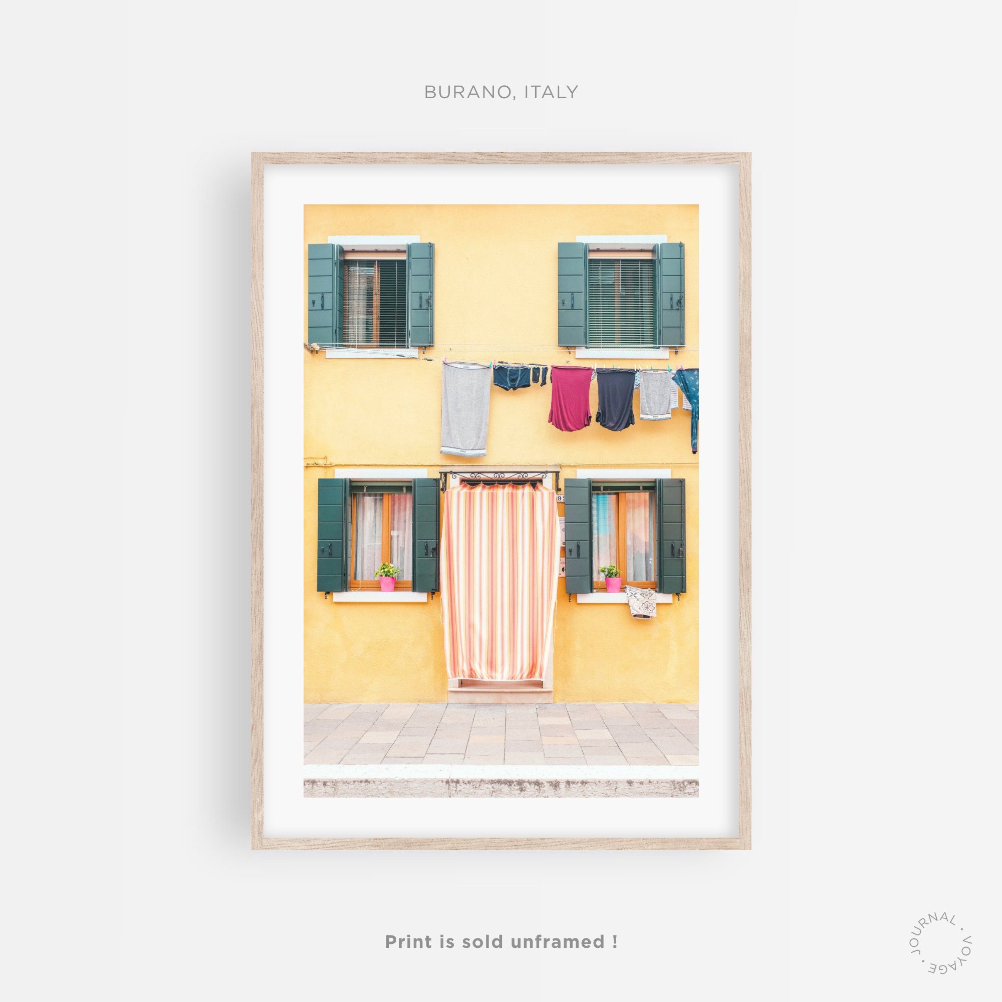 Burano, Italie ? Photographie de Voyage Pour Impression d'art, Affiche, Poster, Tableau, Cadre & Car