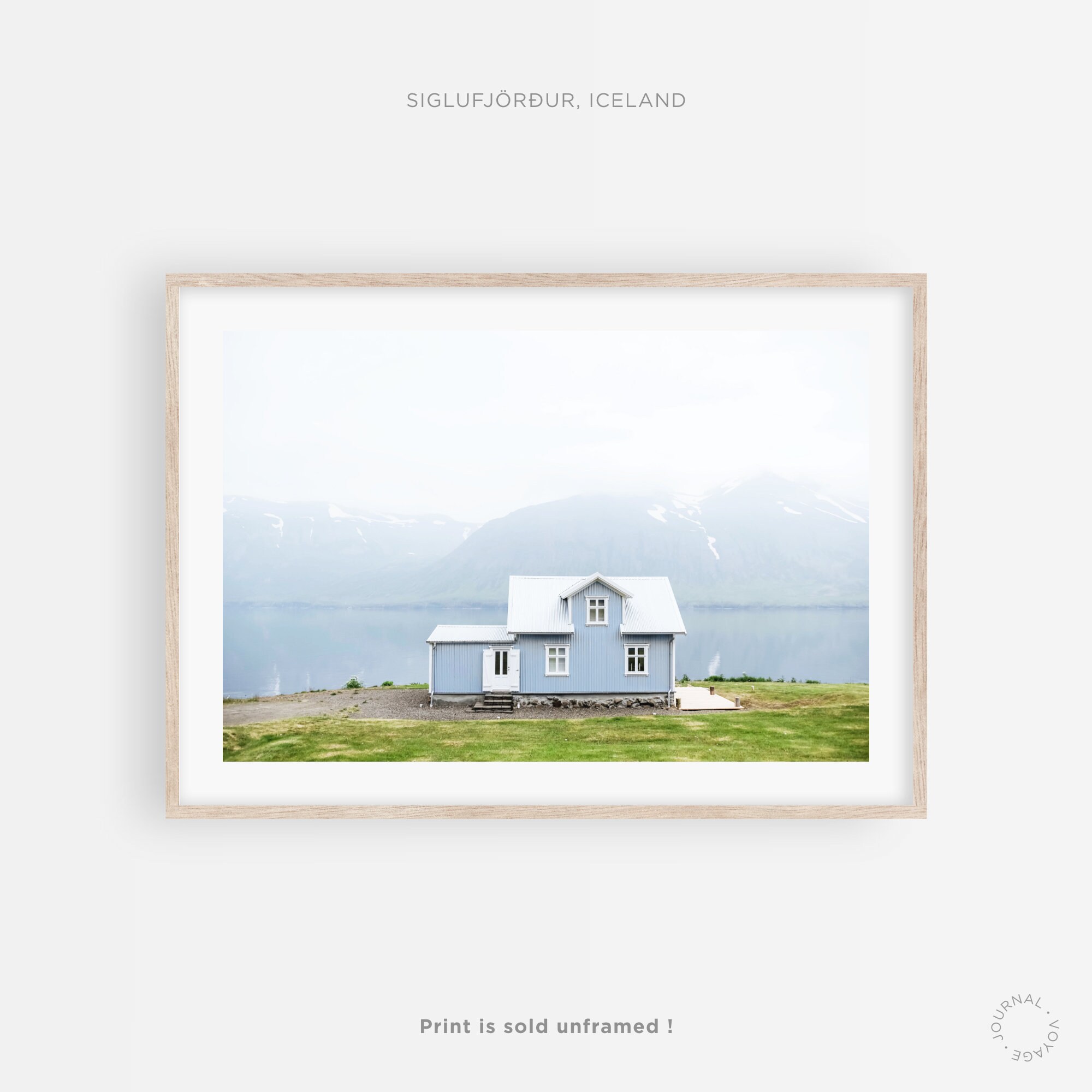 Siglufjörður, Islande ? Photographie de Voyage Pour Impression d'art, Affiche, Poster, Tableau, Cadr