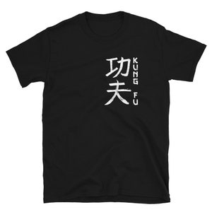 Camiseta unissex de artes marciais Kung-Fu mandarim chinês