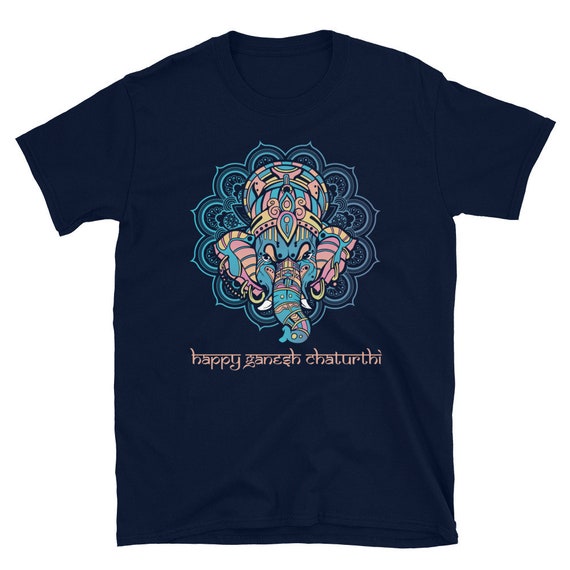 Hindu Ganesh Elephant God Illustration T-Shirt Hindu Ganesh Elephant God Illustration T-Shirt