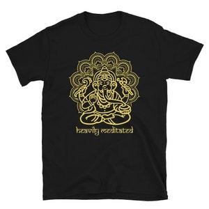 Sitting Ganesha Heavily Meditated Unisex T-Shirt