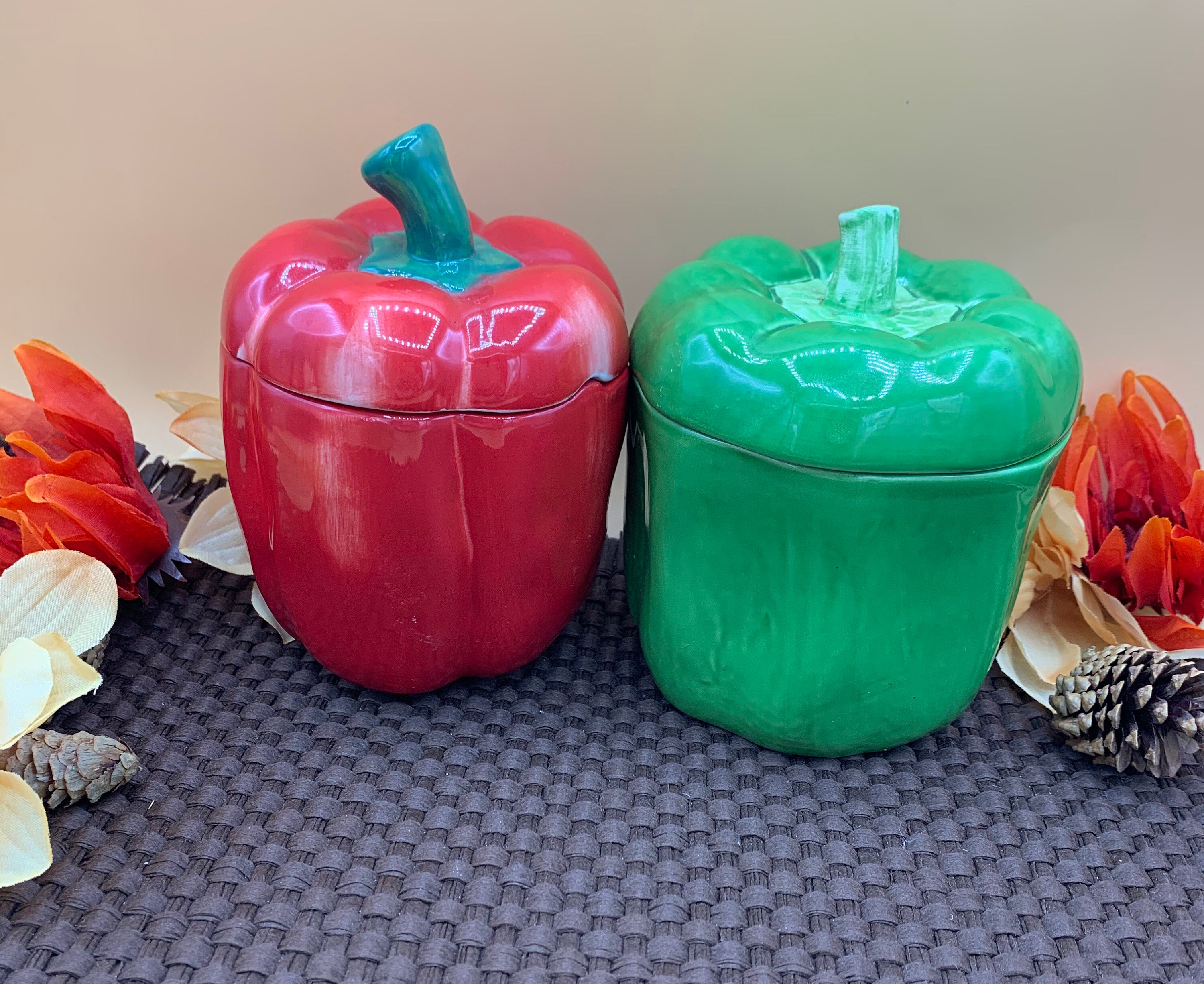 Bell Pepper Kitchen Containers or Decor Etsy