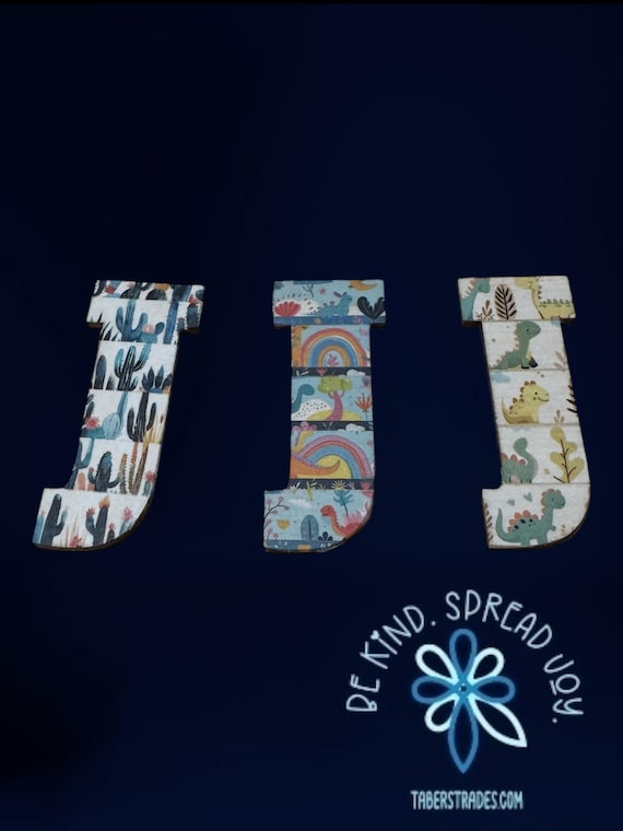 Letter J Refrigerator Magnets - Options available