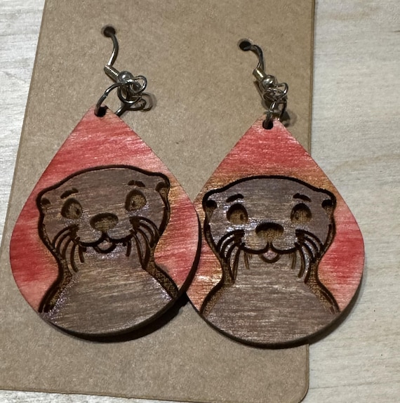 Otter * Sea Otter * Earrings * Options Available