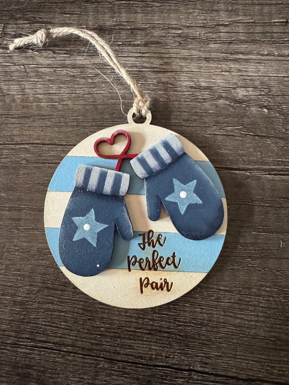 The Perfect Pair * First Christmas * Wedding * Dating * Best Friends * Couple's First Christmas Ornament * Custom or In Stock