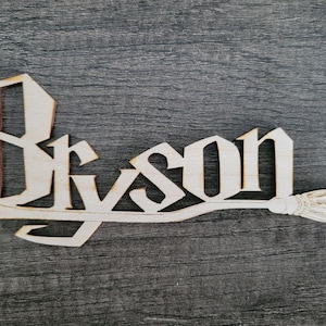 Wizard Broom with Name Wall Decor * Customizable