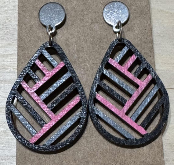 Geometric Design Earrings * Many Options Available