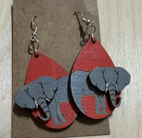 Elephant Earrings * Options Available