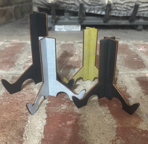 Wood Art Picture Display Easel Stand for Tabletop