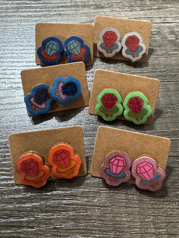 90s Toys & Candy * Inspired * Stud Earrings - Variety Available