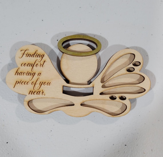 Finding Comfort Having You Near Memorial Angel Ornament * Car Charm * Used Love One's Clothing