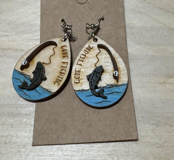 Gone Fishing Earrings