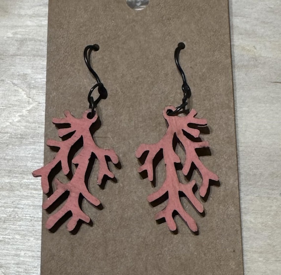 Coral * Ocean * Earrings * Clearance