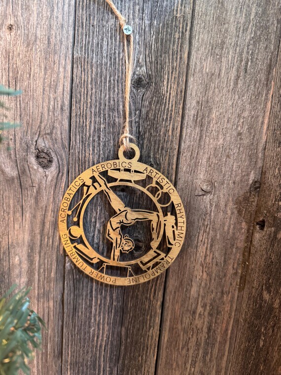 Gymnastics * Male * Female * Custom Ornaments * Custom & In-Stock Options Available