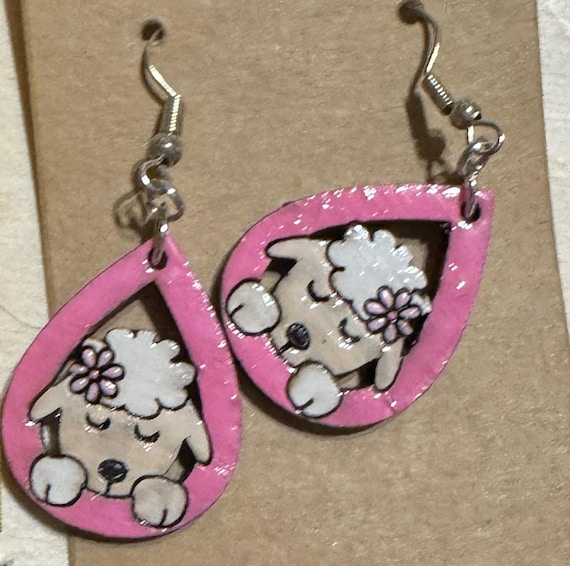 Sheep * Easter Sheep * Earrings * Customizations & Personalizations Available (Copy)
