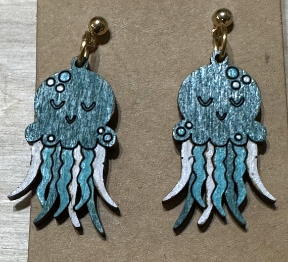 Jellyfish Earrings * Customizations & Personalizations Available