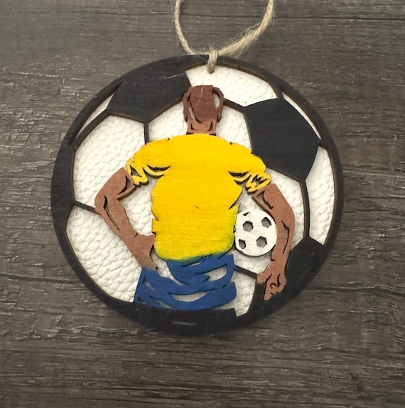 Soccer Player * Futbol * Team Ornament  * Car Tag * Car Charm