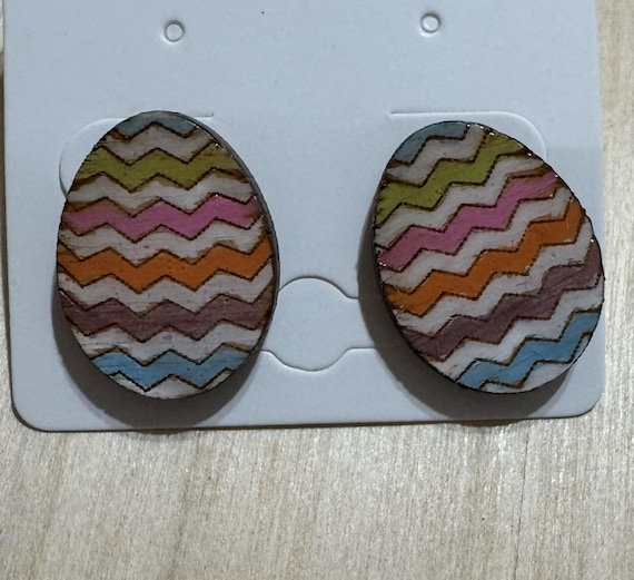 Easter Egg Stud Earrings