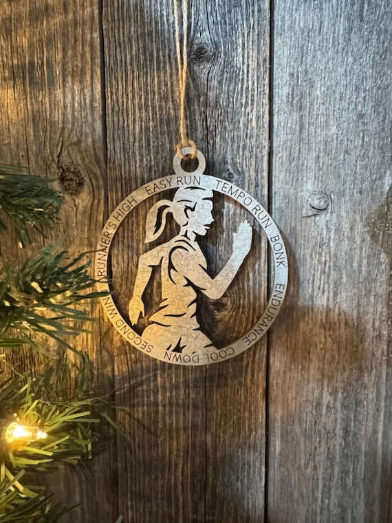 Cross Country Runner * Custom Ornaments * Custom & In-Stock Options Available