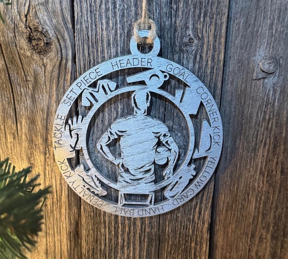 Soccer * Futbol * Custom Ornaments * Custom & In-Stock Options Available