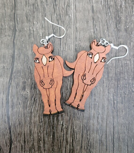 Horse Earrings