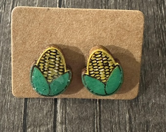 Corn on the Cob * Fall Harvest * Stud Earrings
