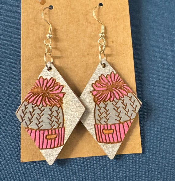 Stocking Cap * Winter Hat * Earrings * Customizations & Personalizations Available