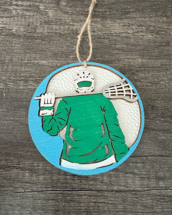 Lacrosse * LAX * Team Ornament  * Car Tag * Car Charm