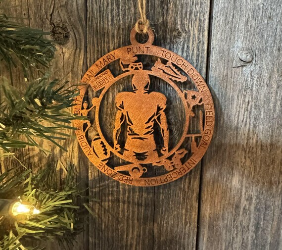 Football * Girl & Boy * Male * Female * Custom Ornaments * Custom and In-Stock Options Available