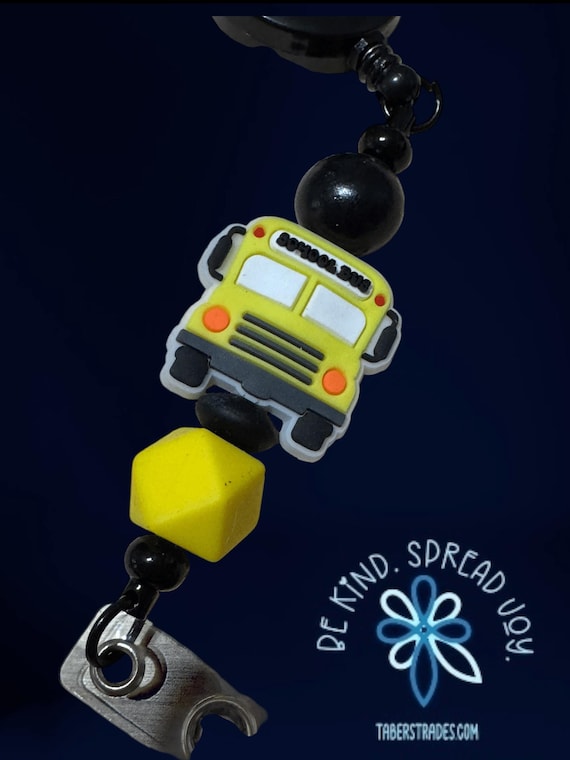 Bus Drive Name Badge Reel