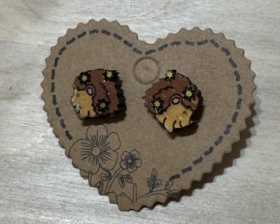 Hedgehog Stud Earrings