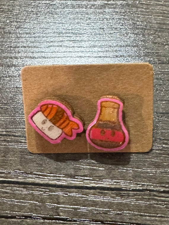 Soy Sauce and Sushi Perfect Pair Earrings * Options Available