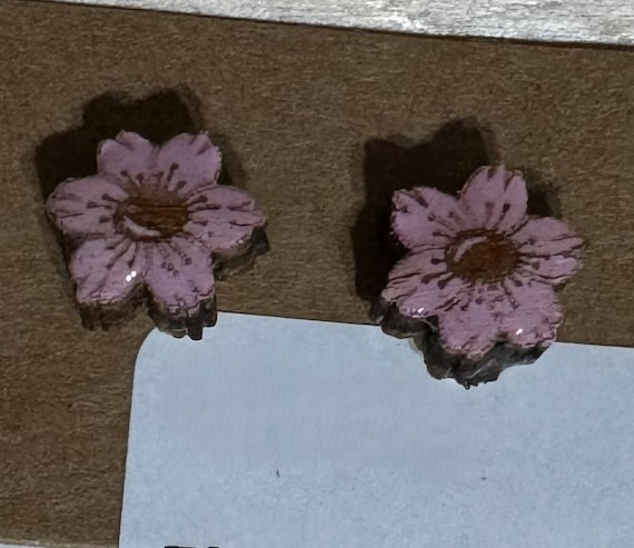 Flower Stud Earrings